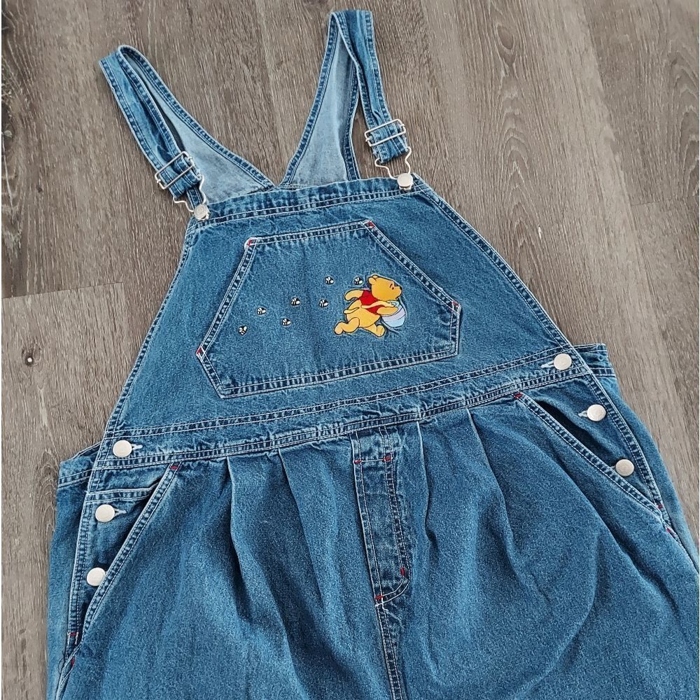 Disney Blue Women's Jeans Overalls - Picture 2 of 9